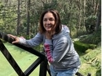 Neena Gupta in Mussoorie.(Instagram/ neena_gupta) Neena Gupta in Mussoorie.(Instagram/ neena_gupta)