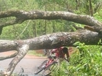 In Karnataka, heavy rainfall and gusty winds continued to lash the coastal districts of Udupi, Dakshina Kannada and Uttara Kannada. In Karnataka, heavy rainfall and gusty winds continued to lash the coastal districts of Udupi, Dakshina Kannada and Uttara Kannada.