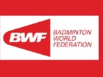 BWF logo. BWF logo.