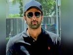 Ranbir Kapoor visiting the under-construction site earlier this year with Alia Bhatt. Ranbir Kapoor visiting the under-construction site earlier this year with Alia Bhatt.