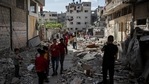 About 47,000 of the displaced people have sought shelter in 58 UN-run schools in Gaza. (AP Photo/Khalil Hamra)(AP) About 47,000 of the displaced people have sought shelter in 58 UN-run schools in Gaza. (AP Photo/Khalil Hamra)(AP)