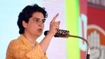 Congress leader Priyanka Gandhi Vadra. ANI Photo) Congress leader Priyanka Gandhi Vadra. ANI Photo)