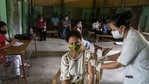 A rising positivity rate in a region indicates that the virus is spreading fast within the community.(AP) A rising positivity rate in a region indicates that the virus is spreading fast within the community.(AP)