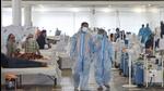 EDS PLS TAKE NOTE OF THIS PTI PICK OF THE DAY:::: New Delhi: COVID-19 patients undergo treatment at Guru Tegh Bahadur COVID Care Centre at the Gurdwara Rakab Ganj Sahib, in New Delhi, Tuesday, May, 18, 2021. (PTI Photo/Shahbaz Khan)(PTI05_18_2021_000053B)(PTI05_18_2021_000242B) (PTI) EDS PLS TAKE NOTE OF THIS PTI PICK OF THE DAY:::: New Delhi: COVID-19 patients undergo treatment at Guru Tegh Bahadur COVID Care Centre at the Gurdwara Rakab Ganj Sahib, in New Delhi, Tuesday, May, 18, 2021. (PTI Photo/Shahbaz Khan)(PTI05_18_2021_000053B)(PTI05_18_2021_000242B) (PTI)