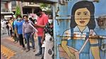 People queue up to get vaccinated against Covid-19, at SKV Railway Station, Anand Vihar, in New Delhi on Monday, May 17. (Raj K Raj / HT photo) People queue up to get vaccinated against Covid-19, at SKV Railway Station, Anand Vihar, in New Delhi on Monday, May 17. (Raj K Raj / HT photo)