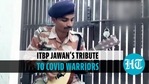ITBP personnel plays mandolin to boost morale of Covid warriors ITBP personnel plays mandolin to boost morale of Covid warriors