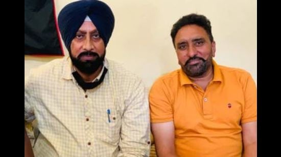 ASIs Bhagwan Singh (left) and Dalwinderjit Singh were shot dead in Jagraon on May 15.