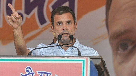 The former Congress chief and his party have been criticising the government's vaccination policy describing it discriminatory.(AFP) The former Congress chief and his party have been criticising the government's vaccination policy describing it discriminatory.(AFP)