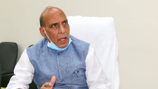Defence minister Rajnath Singh said at the meeting that 11 Indian Navy diving teams have also been kept on standby.(PTI)