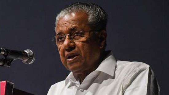 Kerala chief minister Pinarayi Vijayan. (HT file)