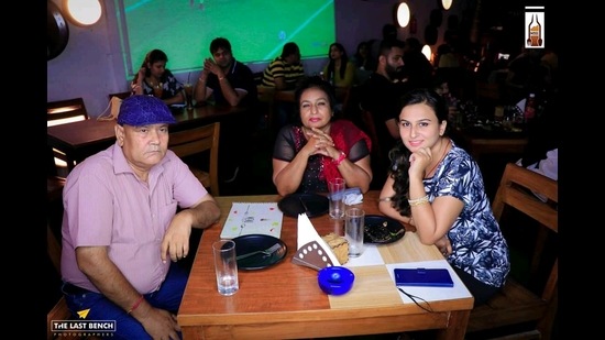 Kerrein Sharma with her now deceased parents. Kerrein Sharma with her now deceased parents.