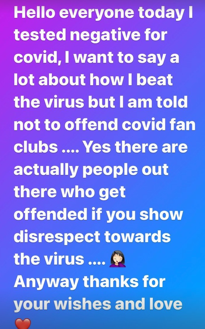 Kangana's Instagram post. Kangana's Instagram post.