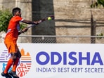File Photo of Sumit in action for the Indian team.