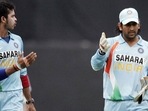 MS Dhoni and S Sreesanth in 2007. (Getty Images) MS Dhoni and S Sreesanth in 2007. (Getty Images)