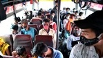 With the lockdown in Delhi gradually being extended, this time till May 24, migrant workers said they fear that the curbs may continue for a while.(ANI file photo) With the lockdown in Delhi gradually being extended, this time till May 24, migrant workers said they fear that the curbs may continue for a while.(ANI file photo)