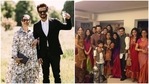 Anil Kapoor with his wife Sunita and their family. Anil Kapoor with his wife Sunita and their family.
