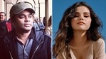 Oscar-winning music composer AR Rahman and singer Selena Gomez. Oscar-winning music composer AR Rahman and singer Selena Gomez.