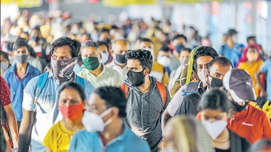 While in the lockdown last year, masks were an irritant to be done away with. Punekars have now accepted that their lived depend on it. (Bloomberg) While in the lockdown last year, masks were an irritant to be done away with. Punekars have now accepted that their lived depend on it. (Bloomberg)