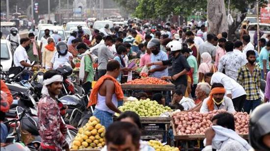 Bihar government has been requested to declare street vendors as frontline workers during the Covid pandemic. (ANI) Bihar government has been requested to declare street vendors as frontline workers during the Covid pandemic. (ANI)