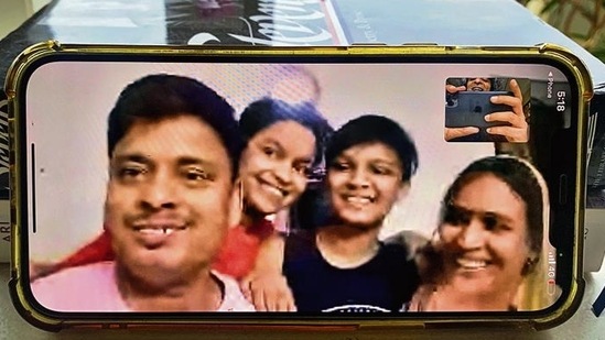 This afternoon, the fresh Covid veteran is chatting from his home in Sainikhera village, a 10-minute bike ride to work, surrounded by wife, Shobha Devi, and sons, Aman and Aryan. This afternoon, the fresh Covid veteran is chatting from his home in Sainikhera village, a 10-minute bike ride to work, surrounded by wife, Shobha Devi, and sons, Aman and Aryan.