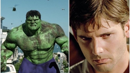 Eric Bana played Bruce Banner aka Hulk in Ang Lee's film of the same name.