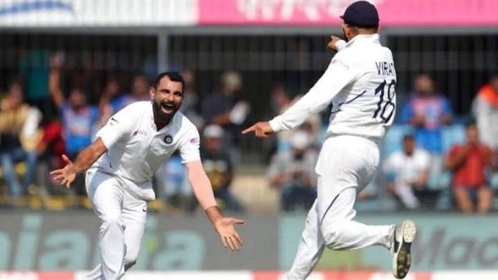 File Photo of Mohammed Shami (left) and Virat Kohli celebrating a wicket. (Twitter) File Photo of Mohammed Shami (left) and Virat Kohli celebrating a wicket. (Twitter)