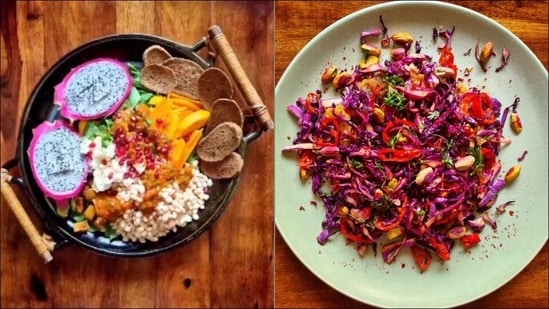 Summer Salad or Sweet Potato Rosti: Pick your immunity booster recipe(Instagram/vinsplate)