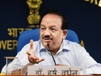 Health minister Harsh Vardhan.(HT photo) Health minister Harsh Vardhan.(HT photo)