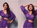 Huma Qureshi at the promotions of Army Of The Dead(Instagram/who_wore_what_when) Huma Qureshi at the promotions of Army Of The Dead(Instagram/who_wore_what_when)