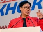 Kiren Rijiju, the Sports Minister. 