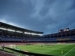 General view inside the stadium before the match(REUTERS) General view inside the stadium before the match(REUTERS)