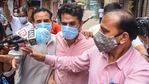 The Delhi Police had sought a five-day remand of Navneet Kalra to confront him with the transactions done through mobile phones, in which 23 banks are involved.(PTI file photo) The Delhi Police had sought a five-day remand of Navneet Kalra to confront him with the transactions done through mobile phones, in which 23 banks are involved.(PTI file photo)