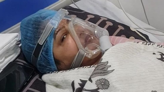 Doctors said Meenu tested positive for Covid on April 3. Doctors said Meenu tested positive for Covid on April 3.