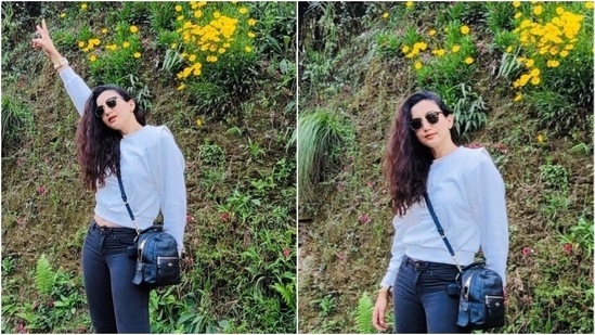 Gauahar Khan slays casual look(Instagram/ gauaharkhan)