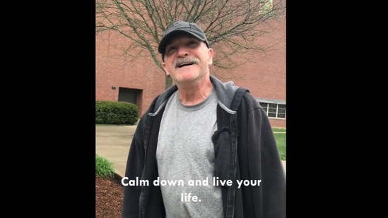 The video is shared on an Instagram page named ‘Are You Happy?’ The video is shared on an Instagram page named ‘Are You Happy?’