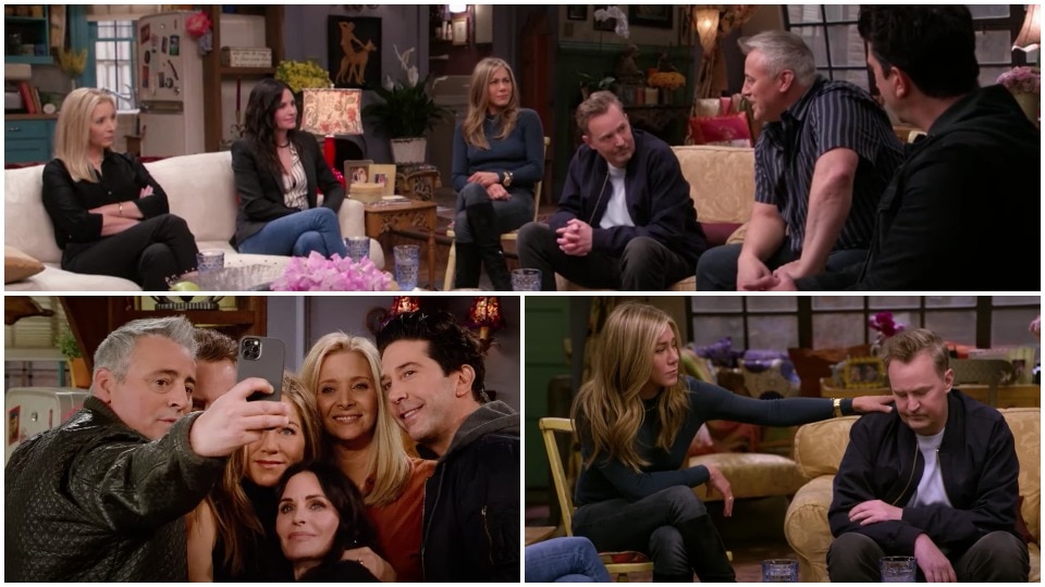 Moments from FRIENDS reunion episode.