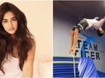 Disha Patani shares new fitness video(Instagram/dishapatani) Disha Patani shares new fitness video(Instagram/dishapatani)