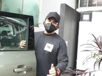 Arjun Kapoor clicked by the paparazzi on Tuesday. (Varinder Chawla) Arjun Kapoor clicked by the paparazzi on Tuesday. (Varinder Chawla)