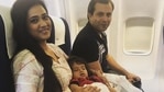 Shweta Tiwari and Abhinav Kohli with their son Reyansh.