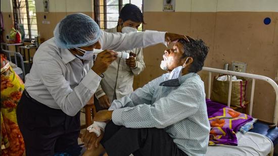 While the exact triggers of the mucormycosis outbreak will slowly be worked out, anecdotal evidence offers several explanations. (PTI) While the exact triggers of the mucormycosis outbreak will slowly be worked out, anecdotal evidence offers several explanations. (PTI)