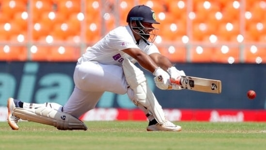 Rishabh Pant played an outrageous reverse scoop/sweep off James Anderson. (AP)