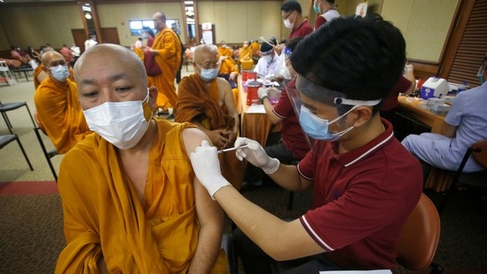 The IMF projected some 1 billion doses could be donated this year even if countries prioritized their own populations AP (AP) The IMF projected some 1 billion doses could be donated this year even if countries prioritized their own populations AP (AP)