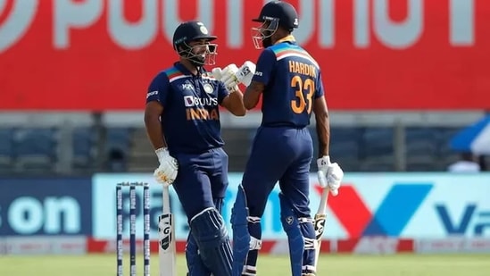 Rishabh Pant (L) and Hardik Pandya. (BCCI) Rishabh Pant (L) and Hardik Pandya. (BCCI)