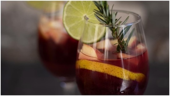 Sangria: Cold sangrias are great for hot summer days. If you are in a hurry then this drink is a saviour. You can make your own by picking the best red wine from your collection, add your favourite fruits, some orange juice, brandy and a pinch of sugar.(Unsplash)