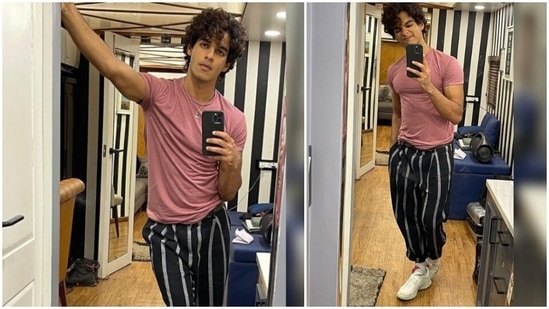 Ishaan Khattar: This picture was taken by Ishaan on his van during one of his shoots. If you love baggy pants then you have to wear this outfit on one of your weekdays.(Instagram/@ishaankhatter)