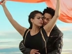 Shah Rukh Khan and Kajol in a still from Dilwale. Shah Rukh Khan and Kajol in a still from Dilwale.