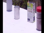 The image shows some objects where the shadow is missing as a result of the Zero Shadow Day.