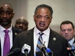 On Wednesday, Jesse Jackson Sr had urged President Joe Biden to allocate at least 60 million vaccine doses to India out of the 80 million announced earlier by the US President. (AP Photo/John Minchillo) On Wednesday, Jesse Jackson Sr had urged President Joe Biden to allocate at least 60 million vaccine doses to India out of the 80 million announced earlier by the US President. (AP Photo/John Minchillo)