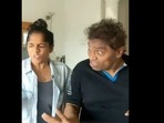 Johny Lever in the lip-sync video with daughter Jamie.(Instagram/@its_jamielever) Johny Lever in the lip-sync video with daughter Jamie.(Instagram/@its_jamielever)
