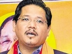 Meghalaya chief minister Conrad K Sangma.(PTI) Meghalaya chief minister Conrad K Sangma.(PTI)